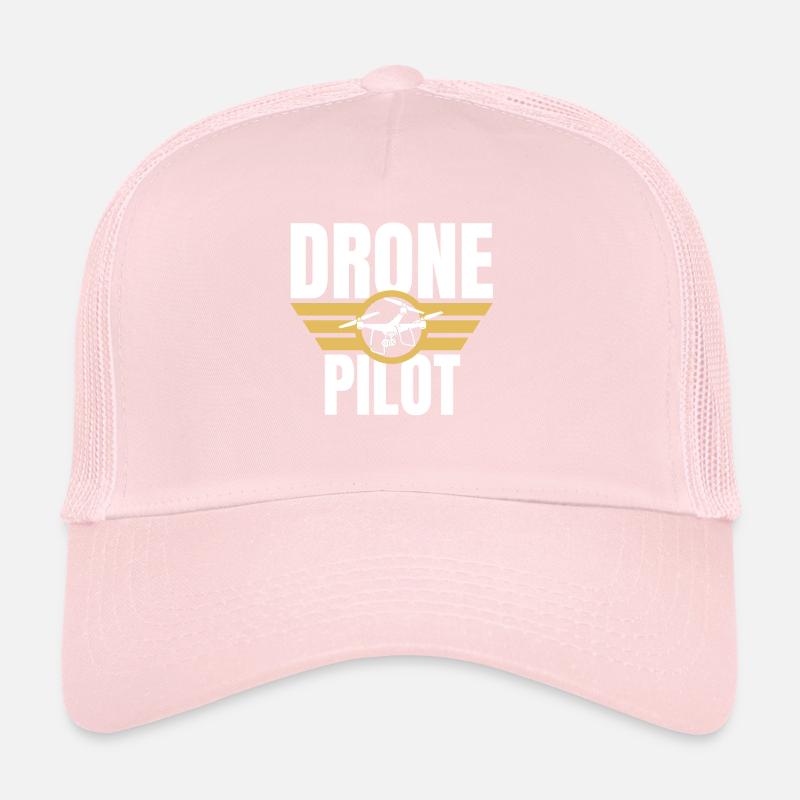 Drone Drone Pilote Drone Opérateur Quadcopter Casquette trucker 