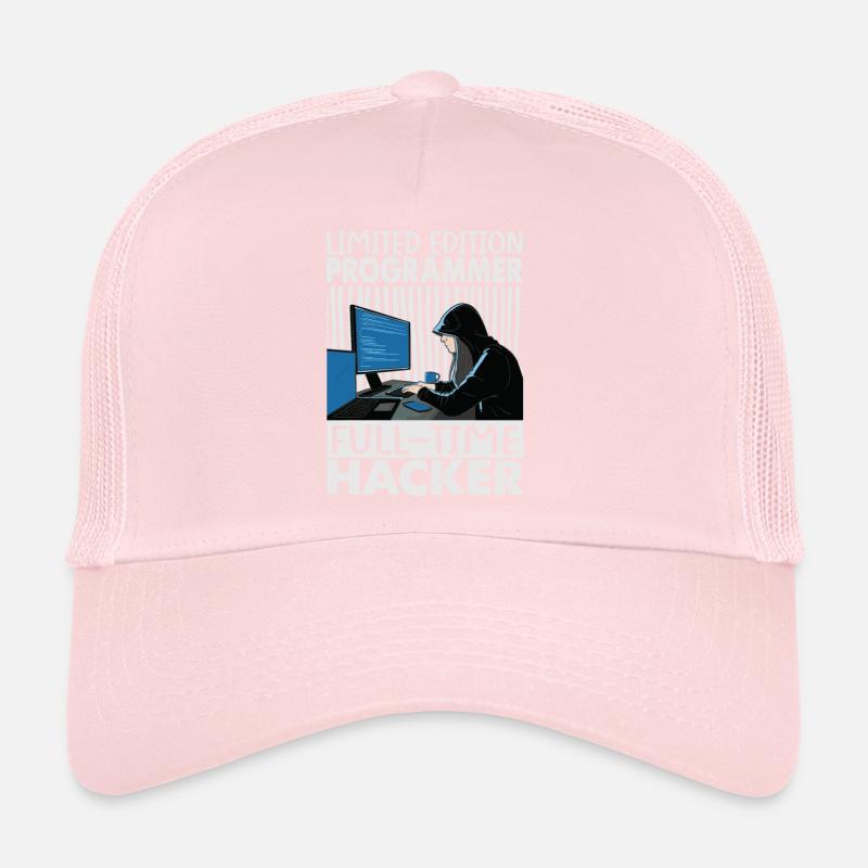 Limited Edition Programmer Full-Time Hacker - Funn Trucker Cap