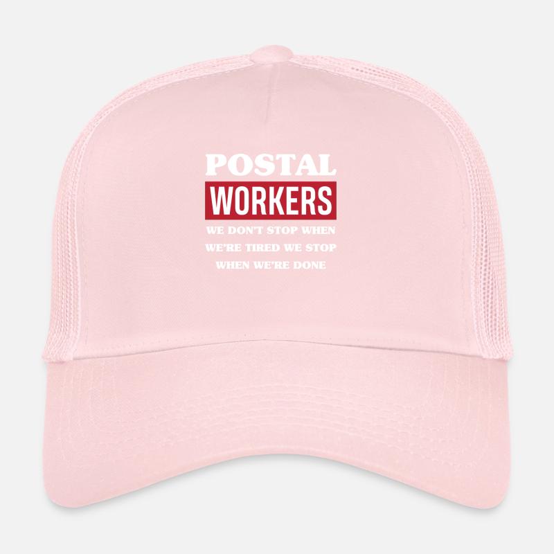 Drôle de lettre Livreur Post Post Cadeaux Casquette trucker 