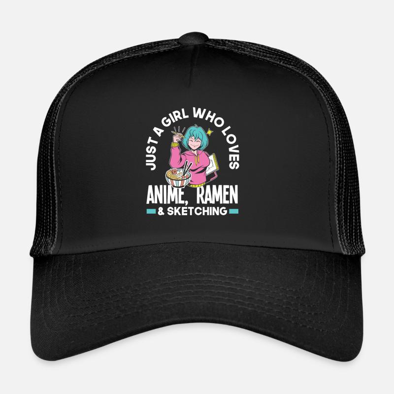 Lustiges Anime Geschenk Trucker Cap