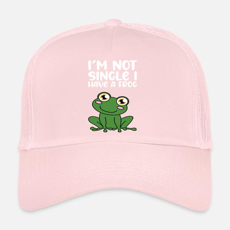 Ich Bin Nicht Single Ich Habe Einen Frosch Trucker Cap