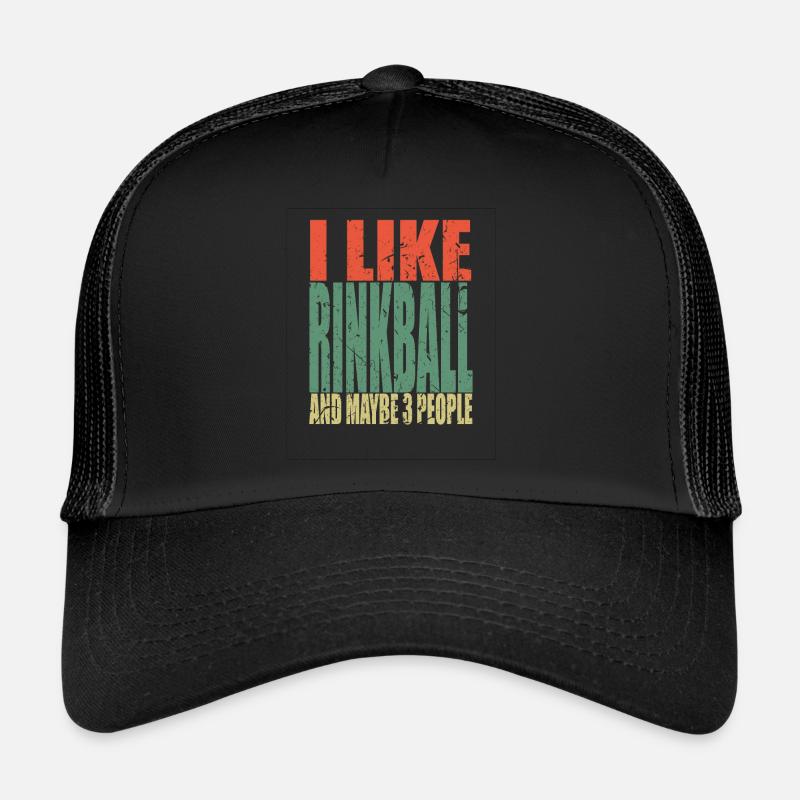 Rinkball dit drôle Casquette trucker 