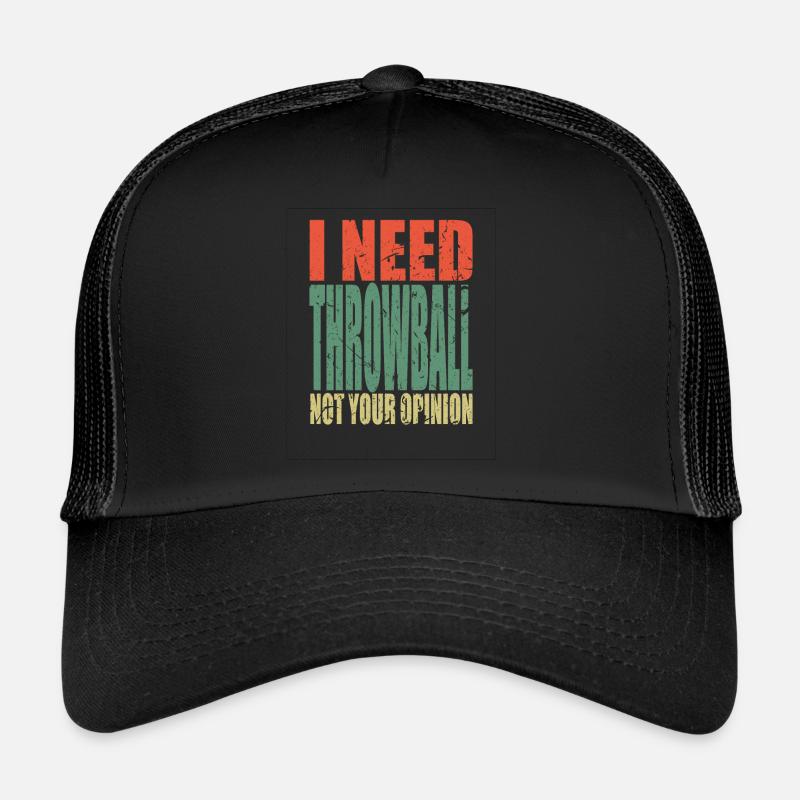 Throwball disant drôle Casquette trucker 