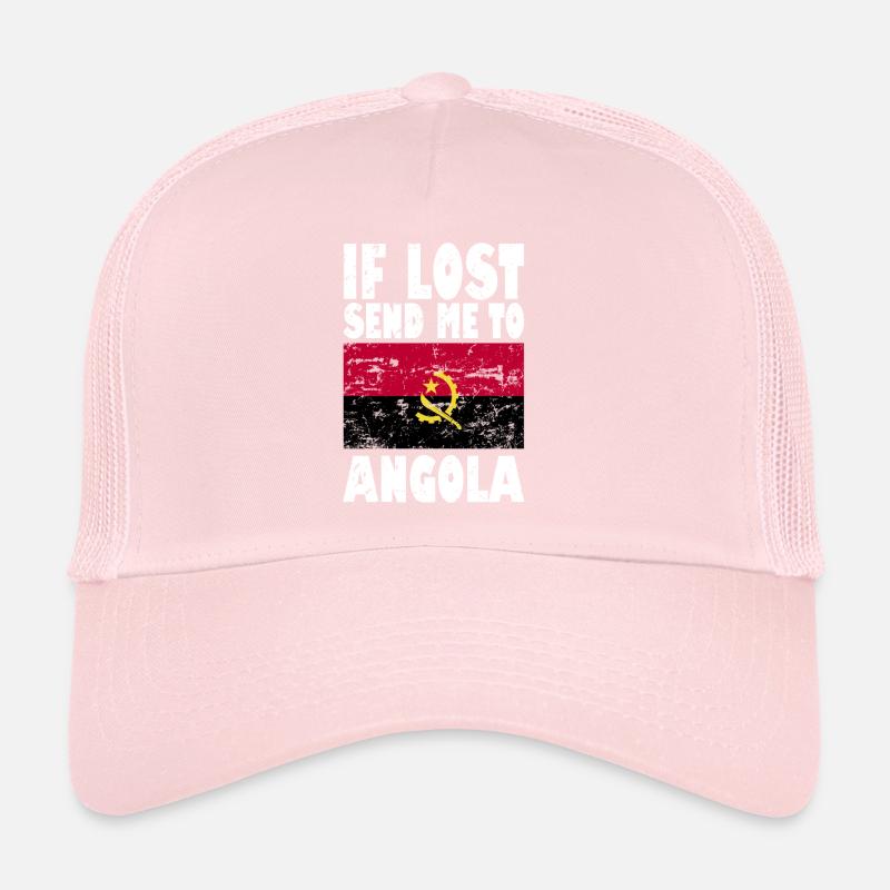 Drapeau de l’Angola Casquette trucker 