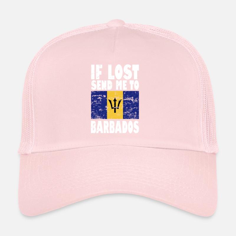 Drapeau de la Barbade Casquette trucker 