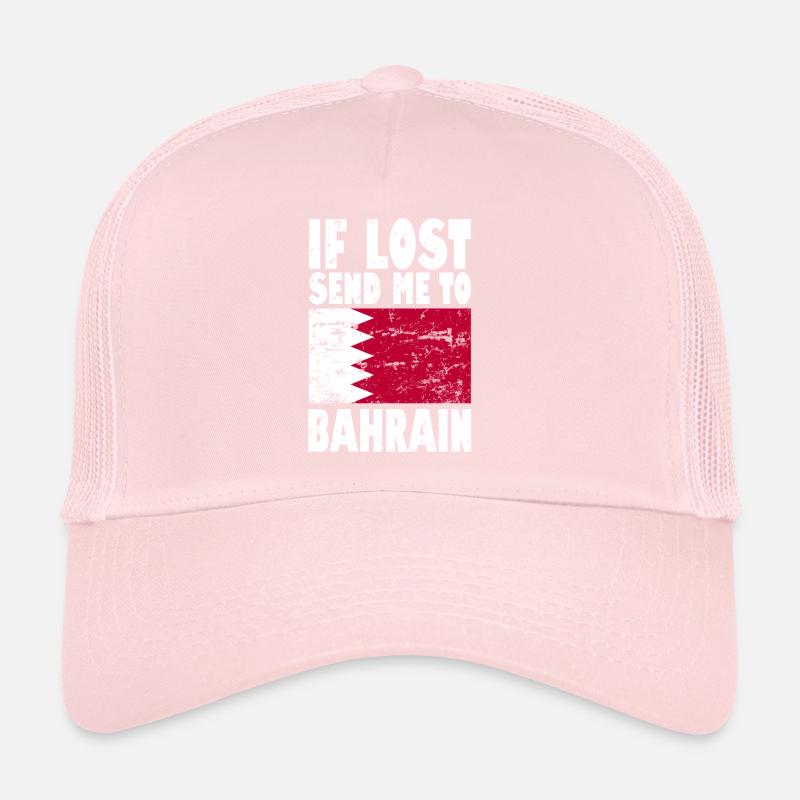 Drapeau de Bahreïn Casquette trucker 