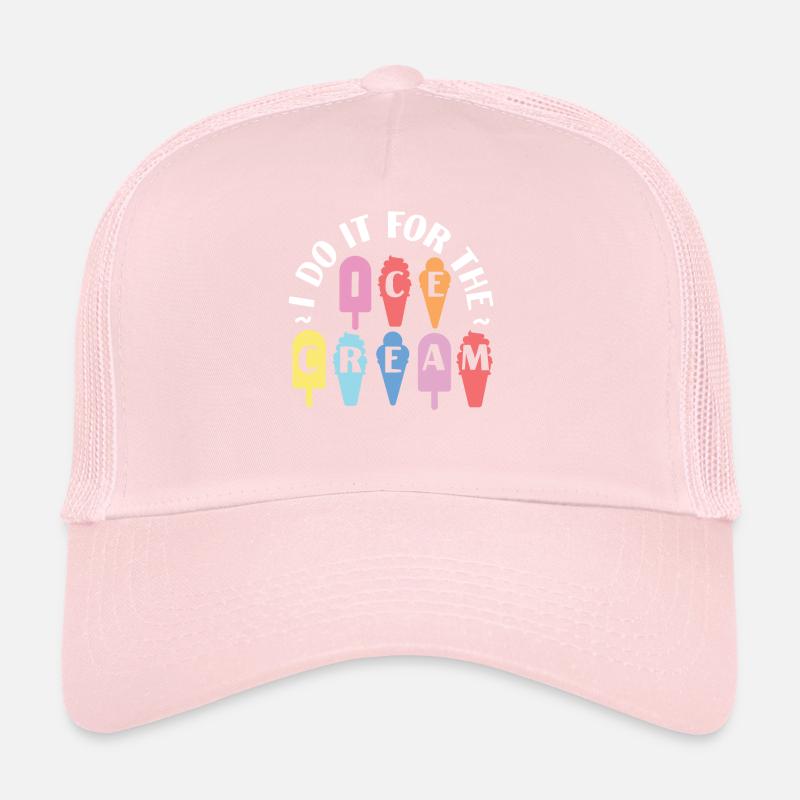 Ice Cream Cone Popsicle I Do It Trucker Cap