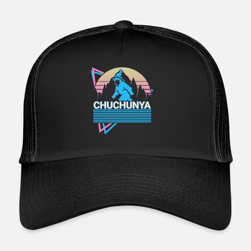 Chuchunya Kryptide Kryptozoologie Retro Trucker Cap
