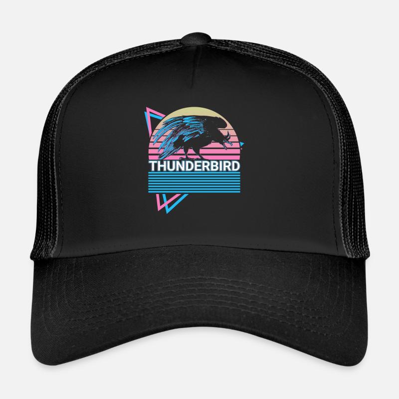 Donnervogel Kryptide Kryptozoologie Retro Trucker Cap