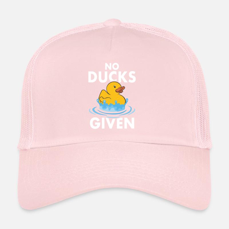 Pas de canards donnés Canards Jeu de mots Canards grinçants Casquette trucker 