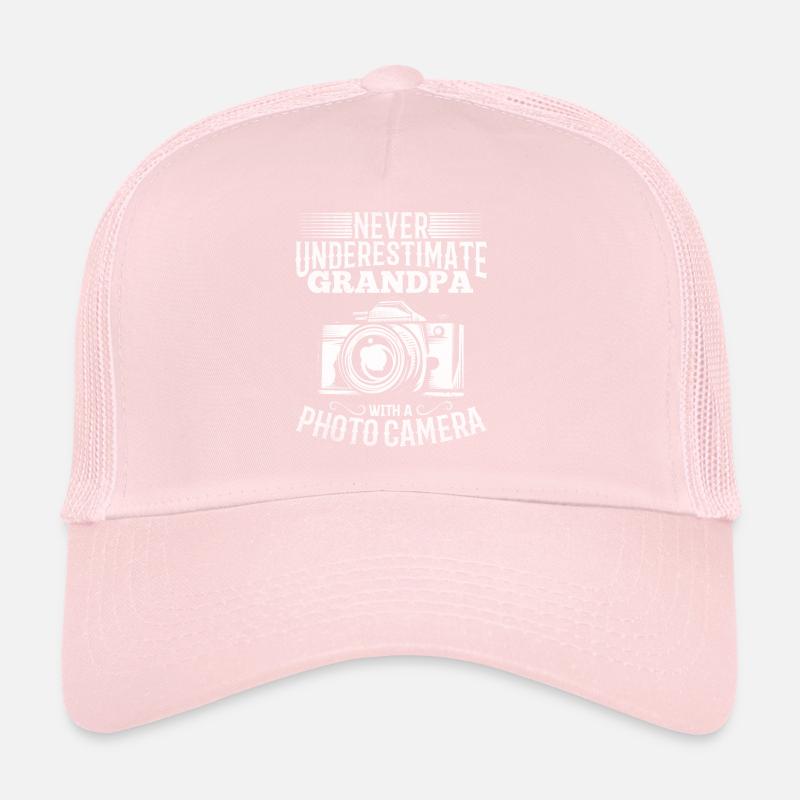 Never underestimate Grandpa with a Trucker Cap