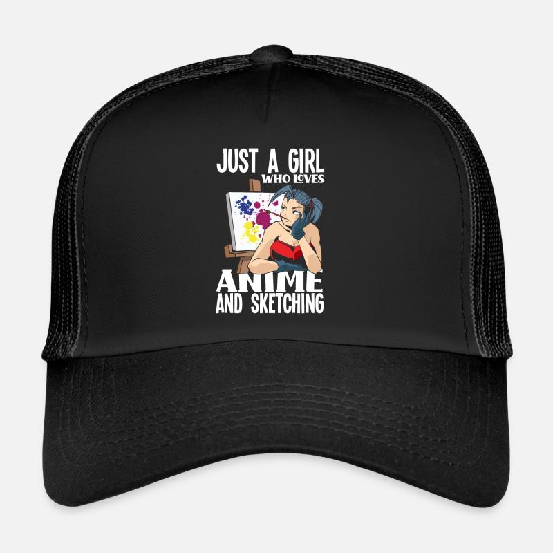 Funny Anime Gift Trucker Cap