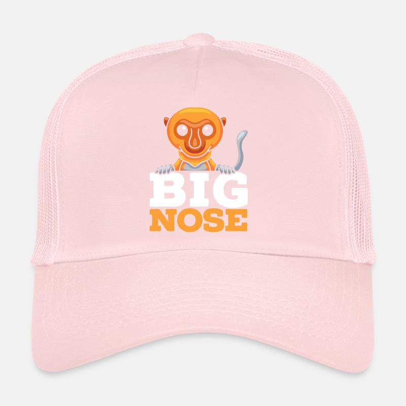 Big Nose Proboscis Singe Singe Faune Zookeeper Casquette trucker 