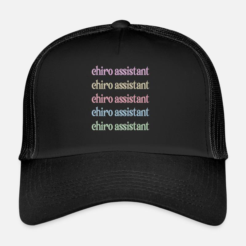 Chiropraktischer Assistent Chiropraktik Assistent Trucker Cap