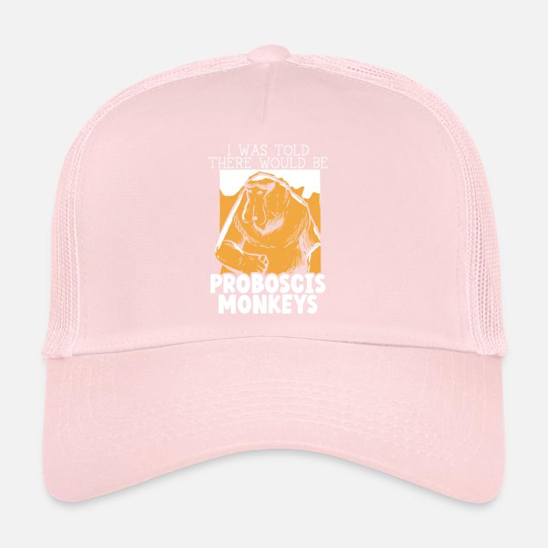 Mir wurde gesagt, dass es einen Proboscis Monkey Zoo geben würde Trucker Cap