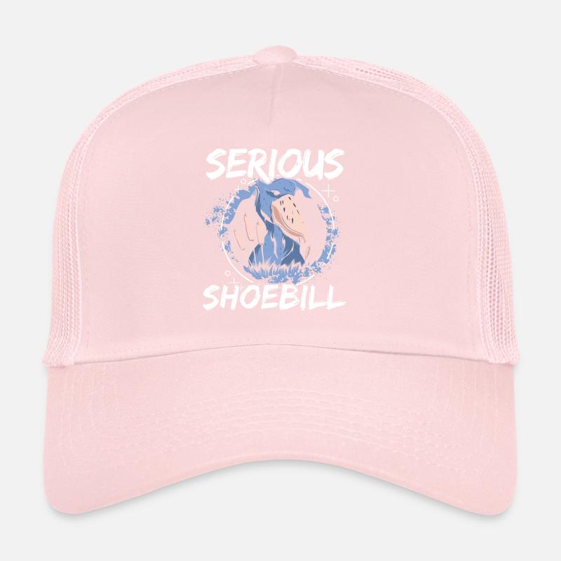 Serious Shoebill Stork Bird Whisperer Whalehead Trucker Cap