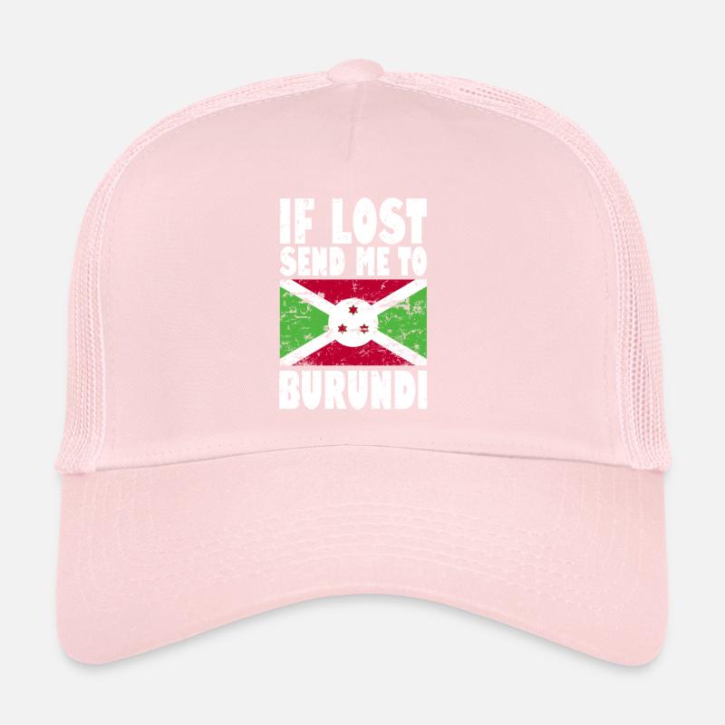 Drapeau du Burundi Casquette trucker 