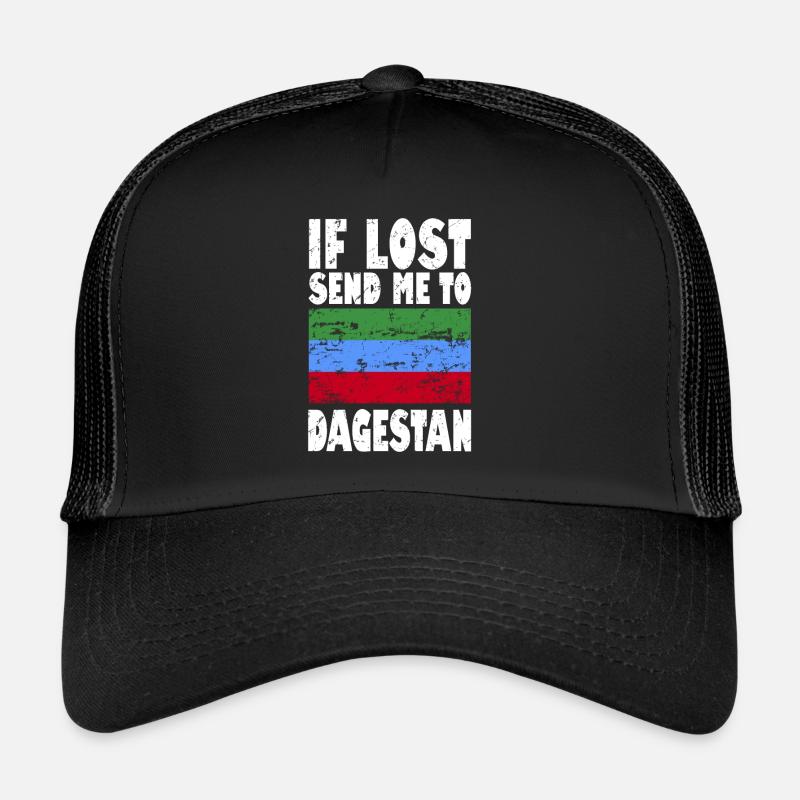 Drapeau du Daghestan Casquette trucker 