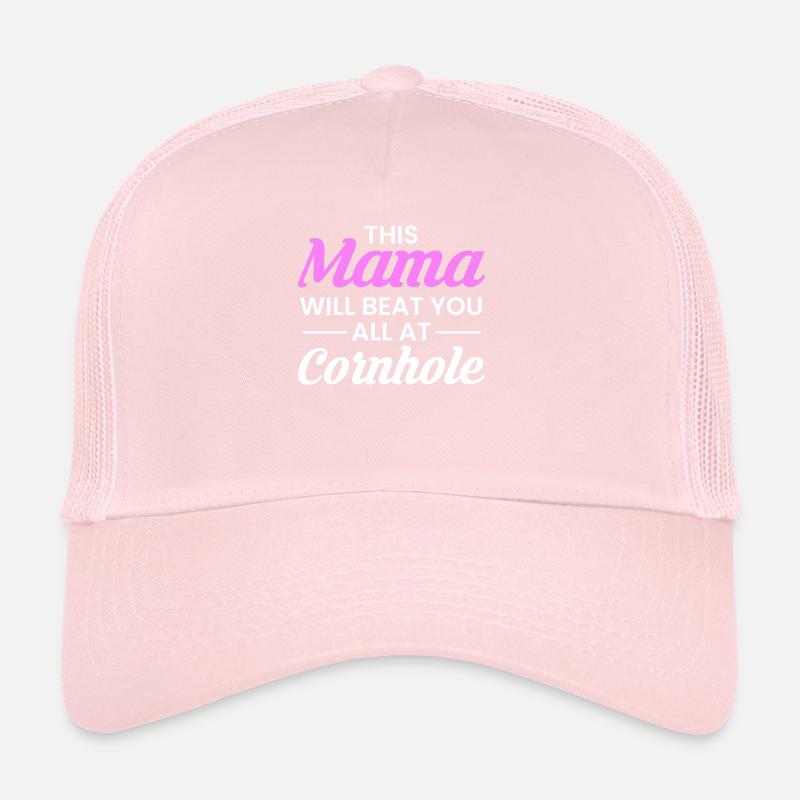 This Mom Will Beat You All At Cornhole Trucker Cap