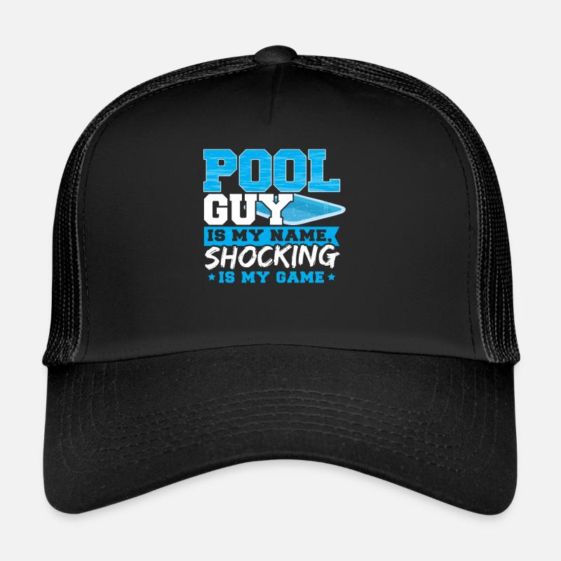 Pool Guy Design for a Pool Boy Trucker Cap