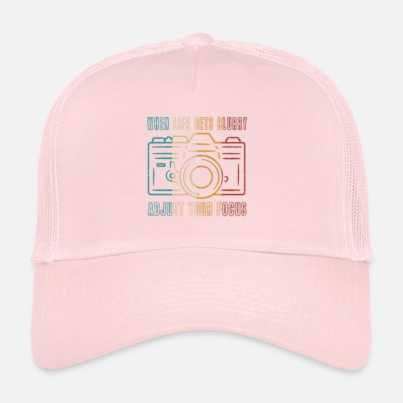 Wenn das Leben verschwommen wird Passen Sie Ihren Trucker Cap