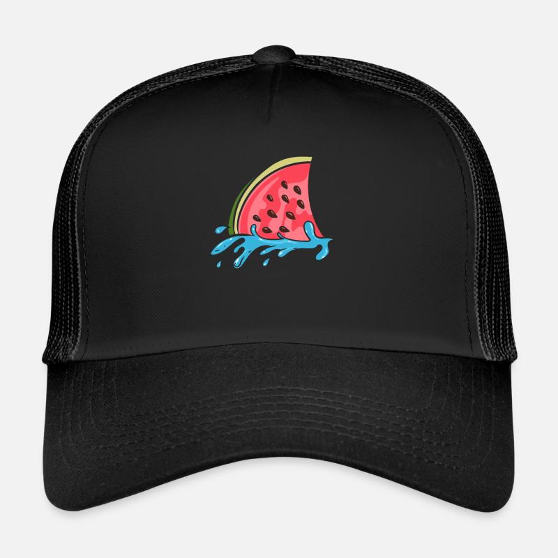 Aileron de requin comme pastèque Casquette trucker 