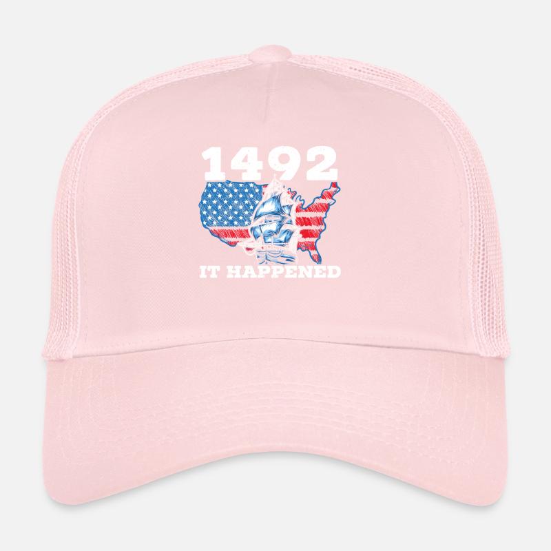 Columbus Day Christophe Colomb Navigateur Casquette trucker 