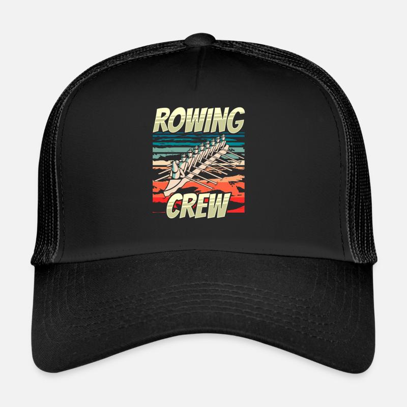 Équipe d’aviron Aviron Aviron Bateau Rameur Aviron Casquette trucker 