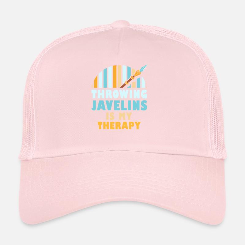 Throwing spears is my therapy spear Trucker Cap