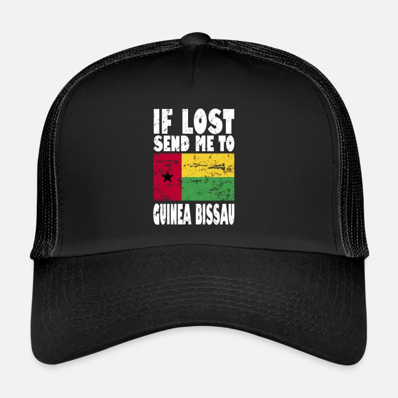 Drapeau de la Guinée-Bissau Casquette trucker 