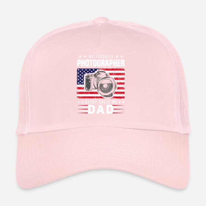 Mon copain photographe préféré m’appelle papa Casquette trucker 