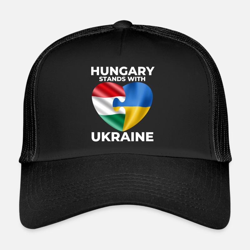 Hungary supports Ukraine Trucker Cap