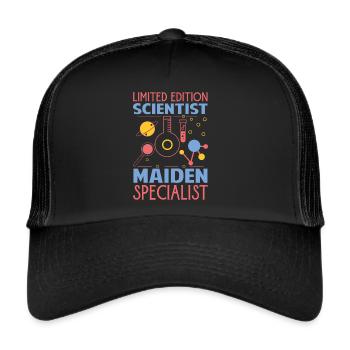 Limited Edition Scientist Maiden Specialist - Funn - Trucker Cap - black/black - Front