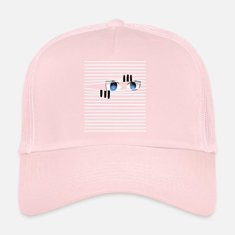 Eyes Open - Surveillance Spy Curious Trucker Cap