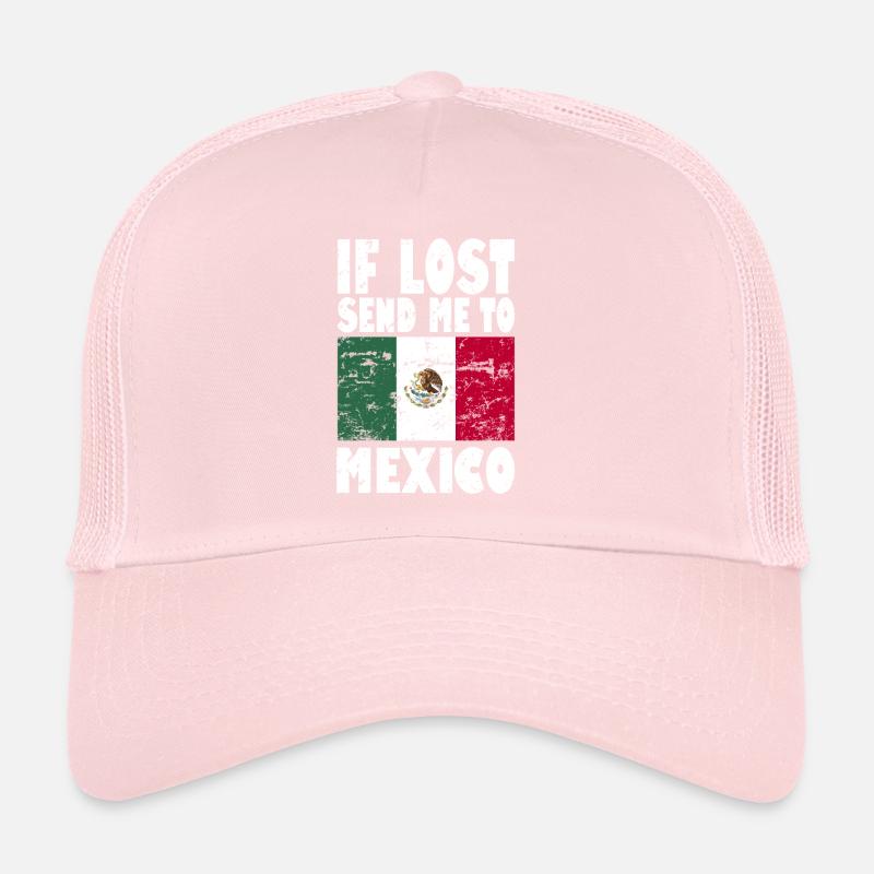 Mexiko Flagge Spruch Trucker Cap