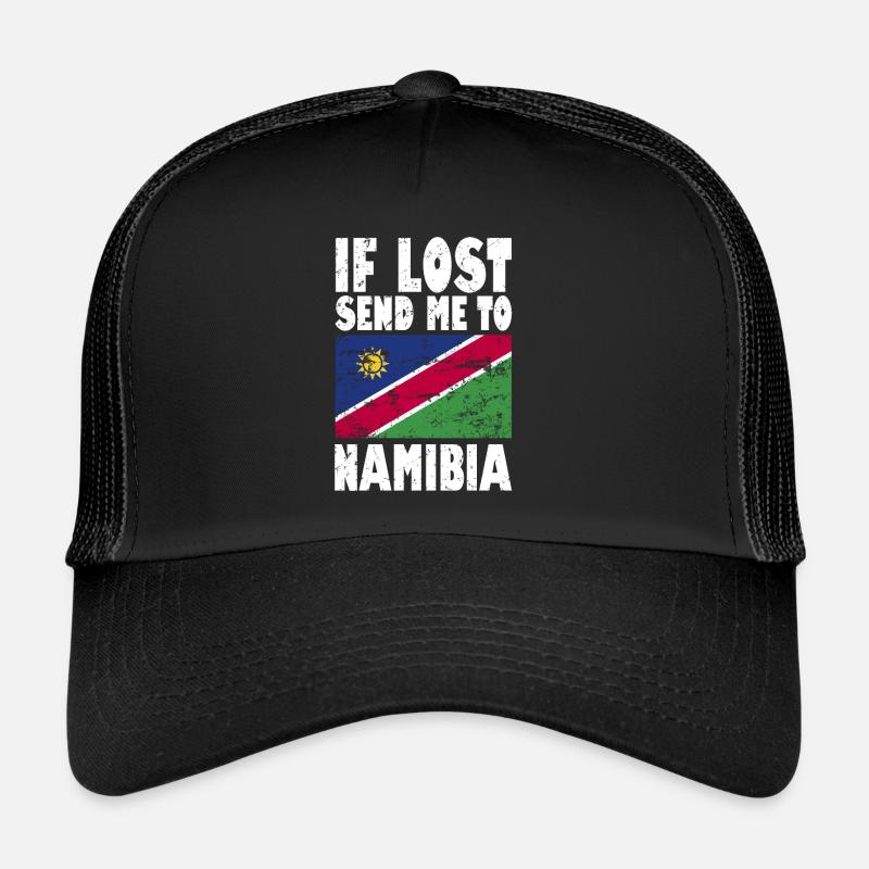 Namibia Flagge Spruch Trucker Cap