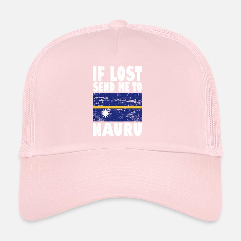 Drapeau de Nauru Casquette trucker 