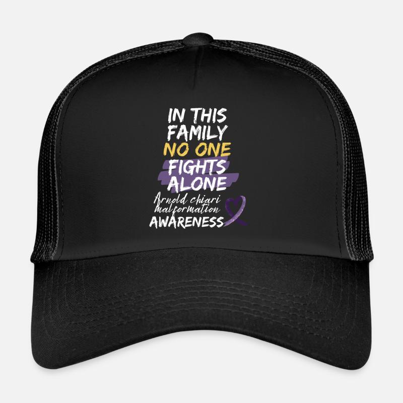 Combattre Arnold Chiari Malformation Conscience du guerrier Casquette trucker 