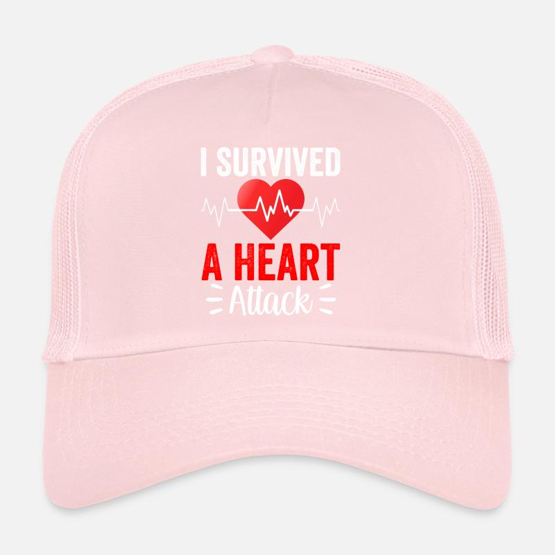I survived a heart attack Trucker Cap