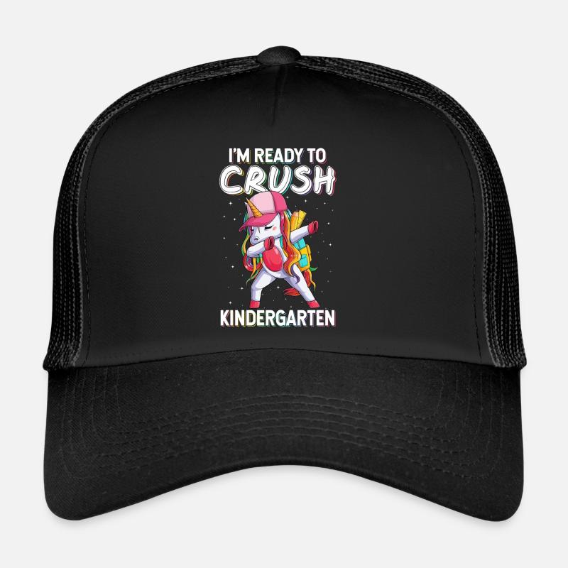 I'm Ready To Crush Kindergarten Unicorn Casquette trucker 