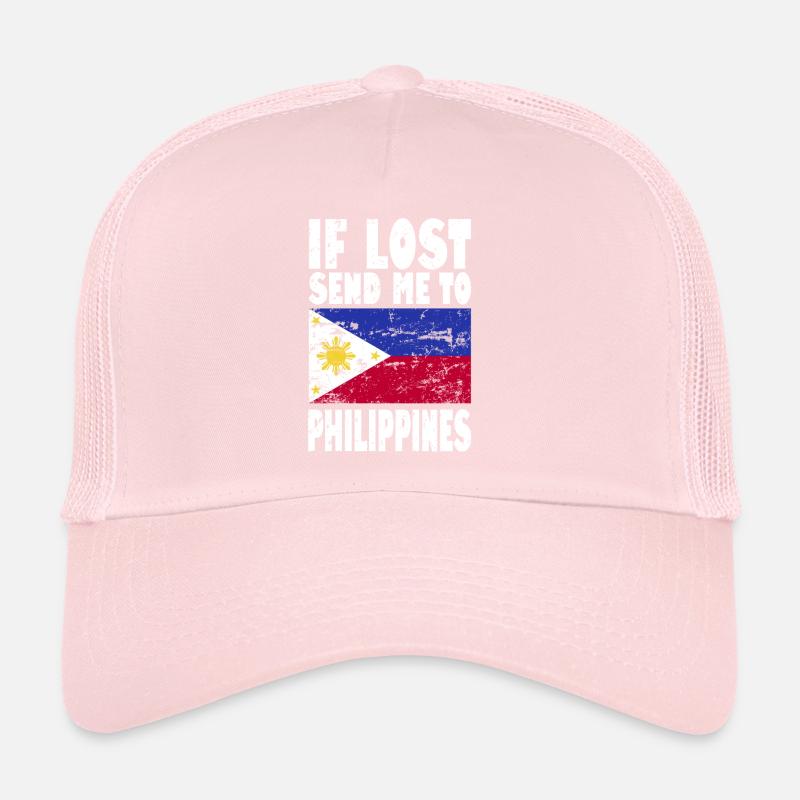 Drapeau des Philippines Casquette trucker 