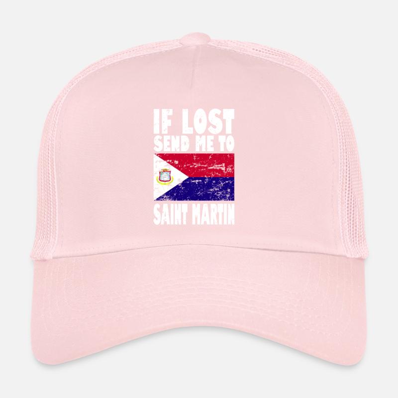 Drapeau Saint-Martin Casquette trucker 