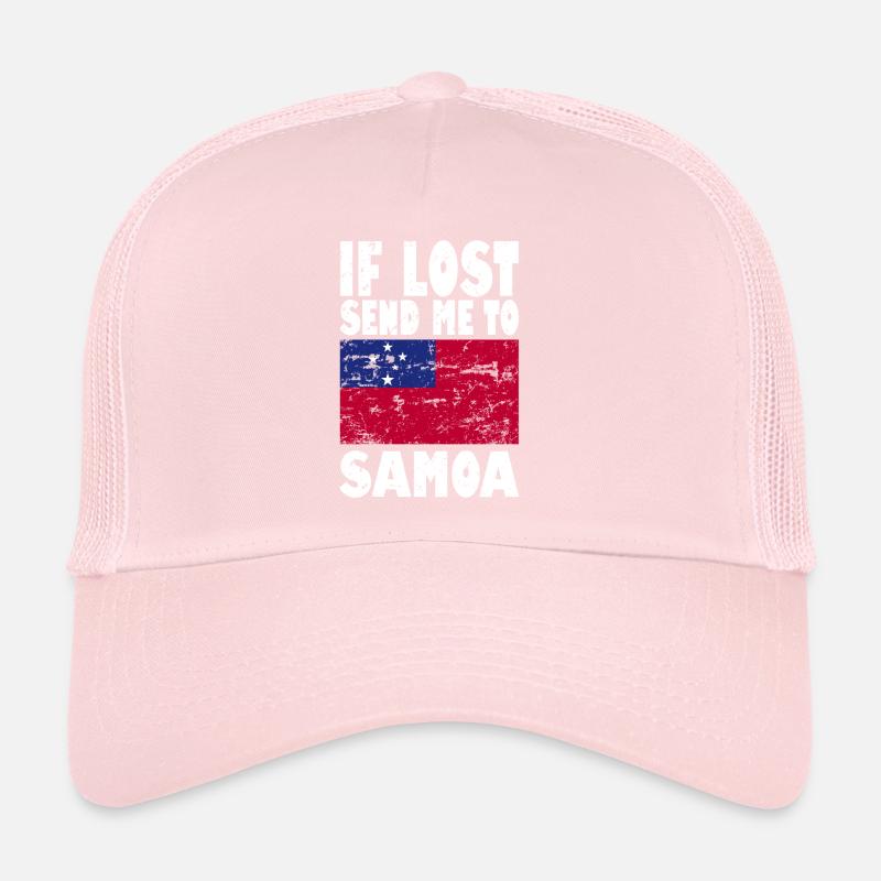 Drapeau des Samoa Casquette trucker 