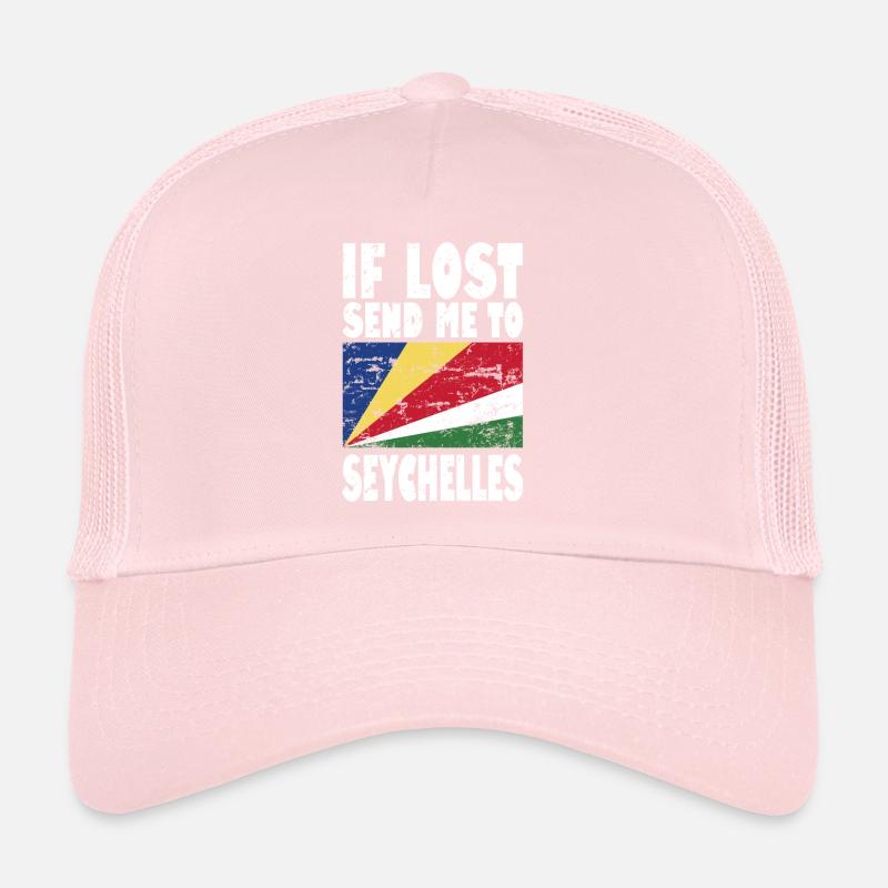 Drapeau des Seychelles Casquette trucker 