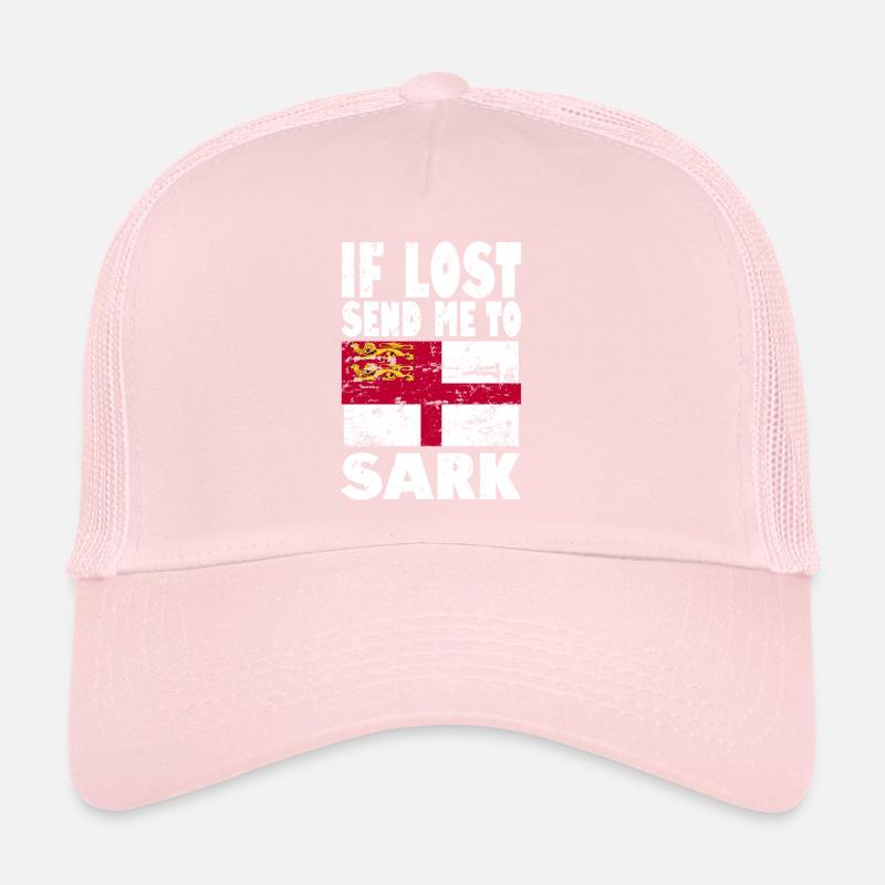 Sark Flag Saying Trucker Cap