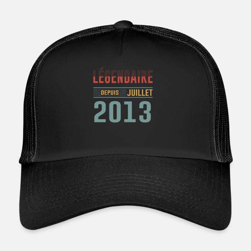 Juillet 2013 Anniversaire Idée Cadeau Vintage Casquette trucker 