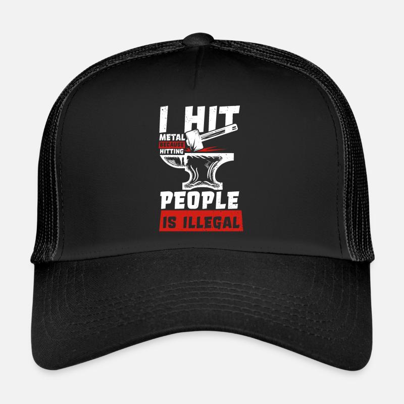 Armurier forgeron Orfèvre Casquette trucker 