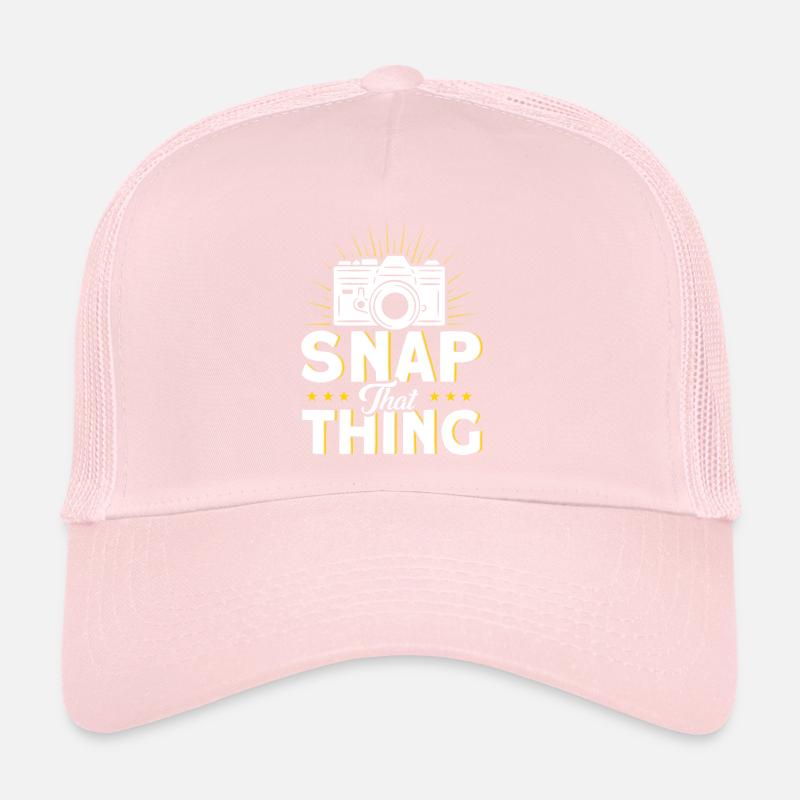 Cameraman Gift for Photographer Trucker Cap