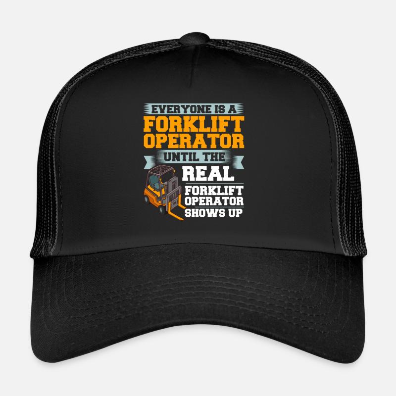 Gabelstapler Fahrer Stapler Hubstapler Hubwagen Trucker Cap
