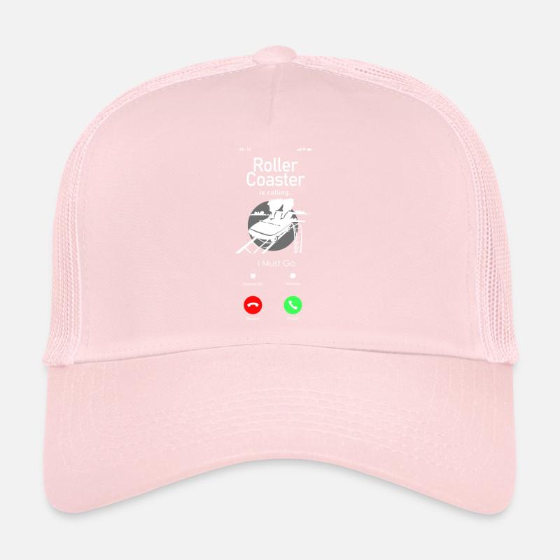 Roller Coaster Phone Display Trucker Cap